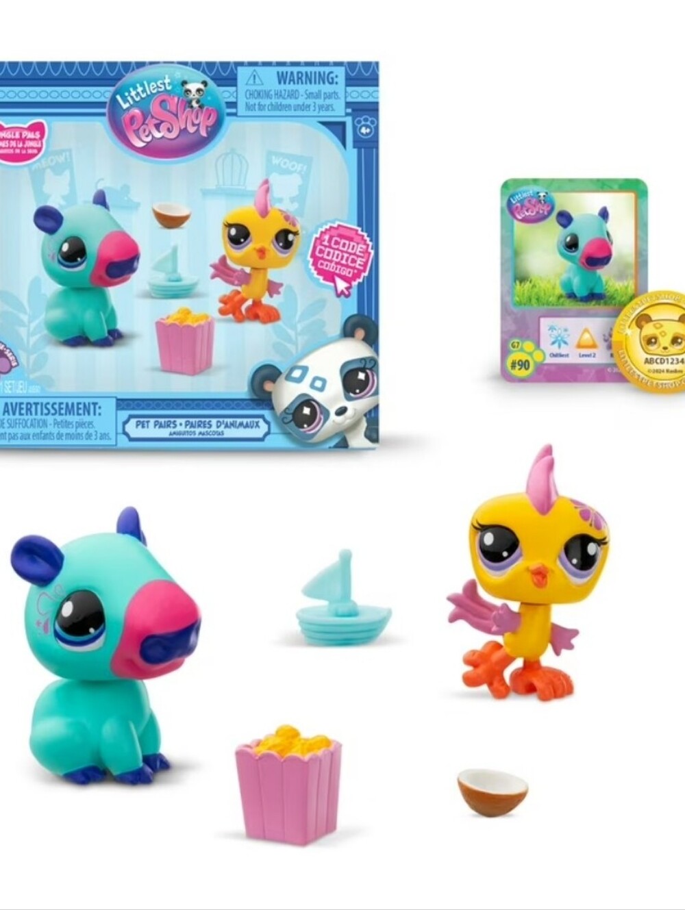 LPS Pet Pairs #90/91 Series 2 Jungle Pals